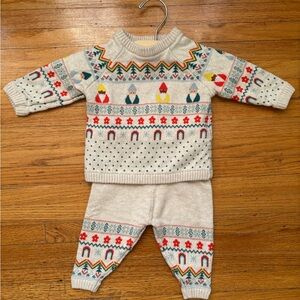 Hanna Andersson Baby Gnome Sweater + Pants